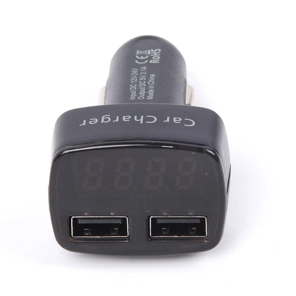 

Автомобильное зарядное устройство с двумя USB-портами qc3.0