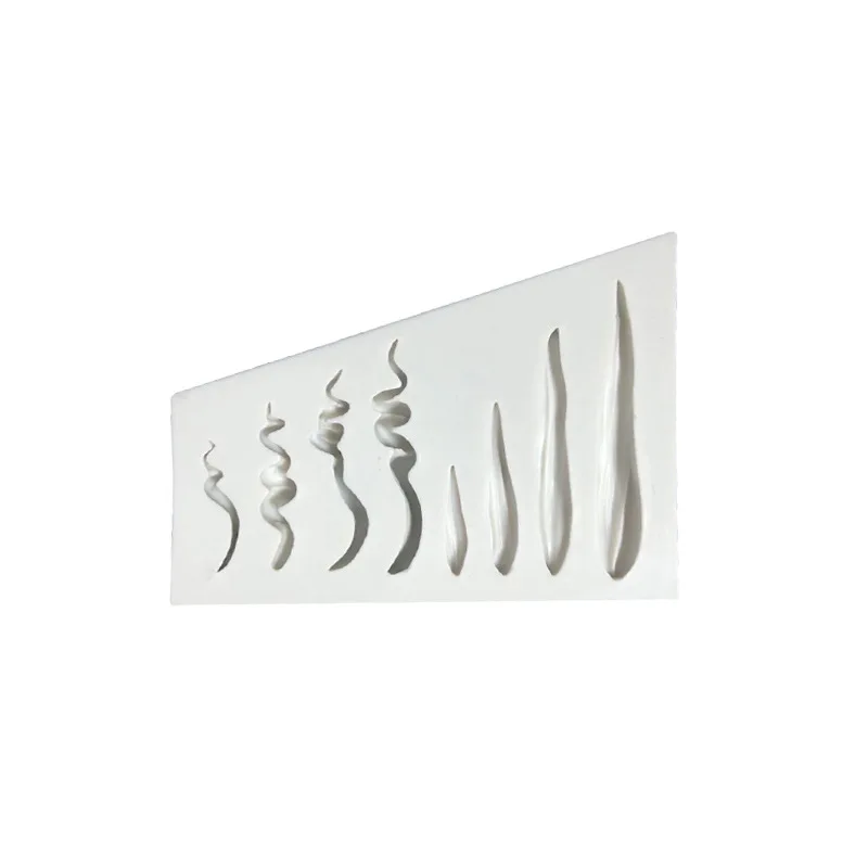 Силиконовая форма сделай сам для кукольных волос кексов топперов помадки