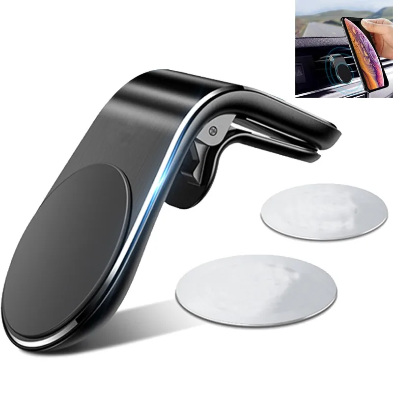 

Car Phone Holder For Phone In Car Mobile Support Magnetic Phone Mount Stand For Tablets And Smartphones Suporte Telefone