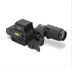 Тактический прицел 558 Red Dot Sight 3X, голографический прицел, прицел для охоты, прицел для Вивера 20 мм, прицел для страйкбола