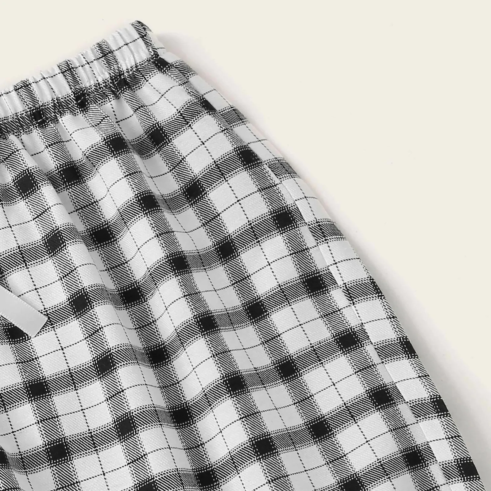 

Plaid Printing Pajamas Set Women Sexy Sleeveless Suspender Blouse And Pants 2Piece Casual Home Suit Summer Pijamas De Mujer