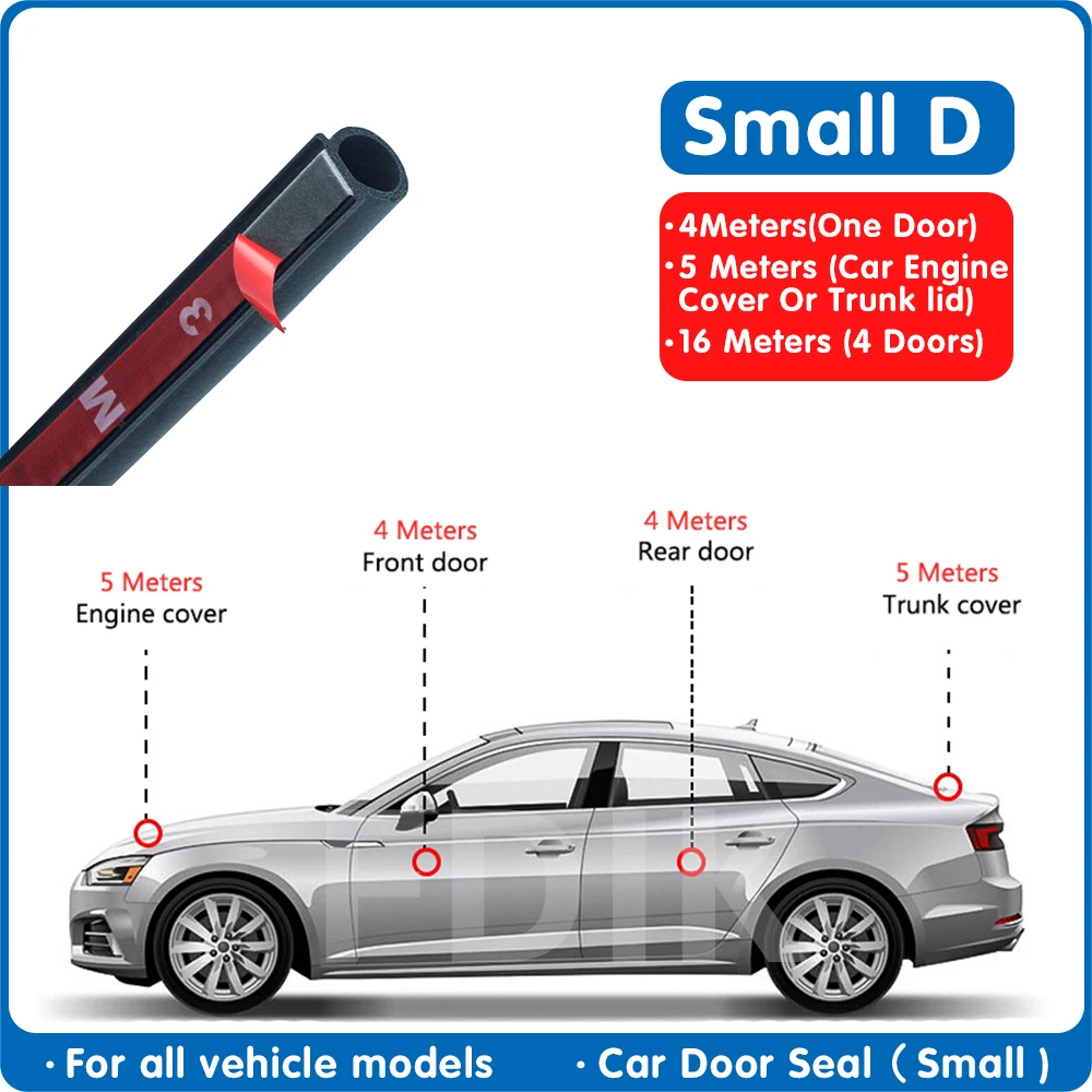 

Автомобильное уплотнение для двери, маленькая D Погодная полоса, фотоуплотнение, уплотнение Epdm, автомобильные резиновые дверные уплотнения...
