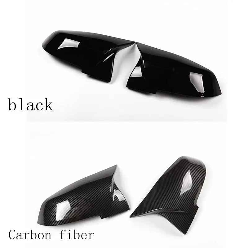 2 шт. крышка для зеркала заднего вида углеродная черная BMW серии 1 3 4 X M 220i 328i 420i F20 F21