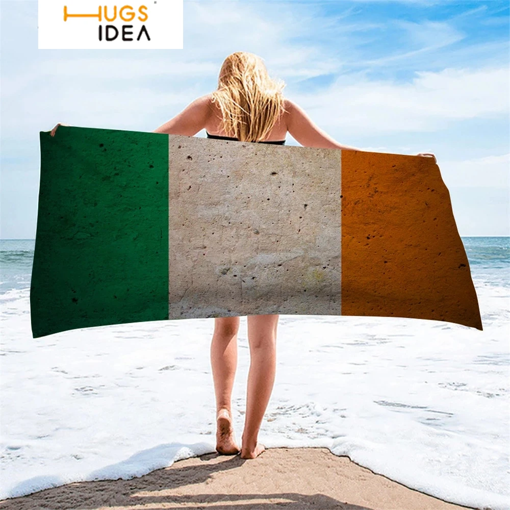 Полотенца для лица HUGSUDEA дома ванной комнаты детей и взрослых модный дизайн Флаг