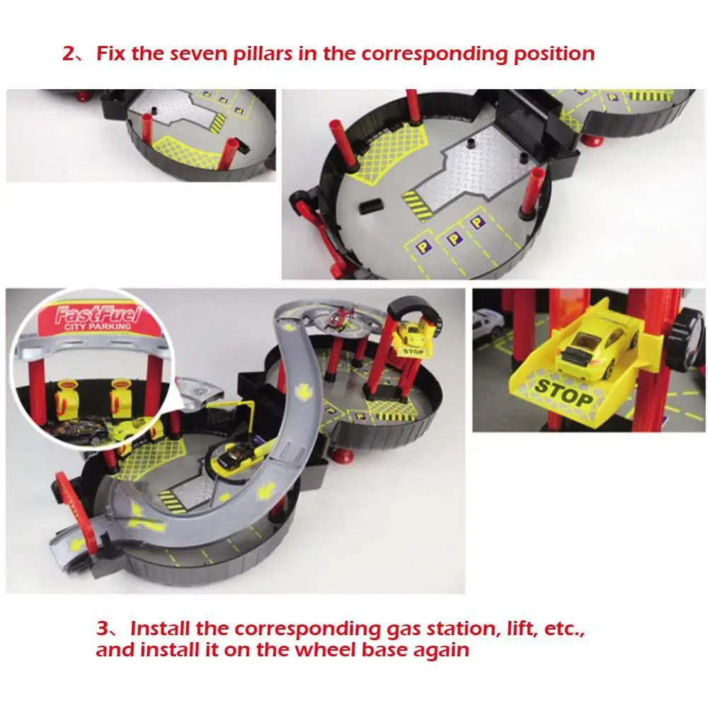 Спиральный ролик железной дороги сплава транспортных средств дети городской