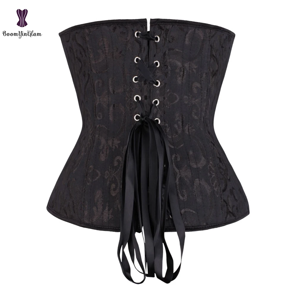 Корсет для коррекции талии размера плюс корсет груди 26 стальных косточек длинный