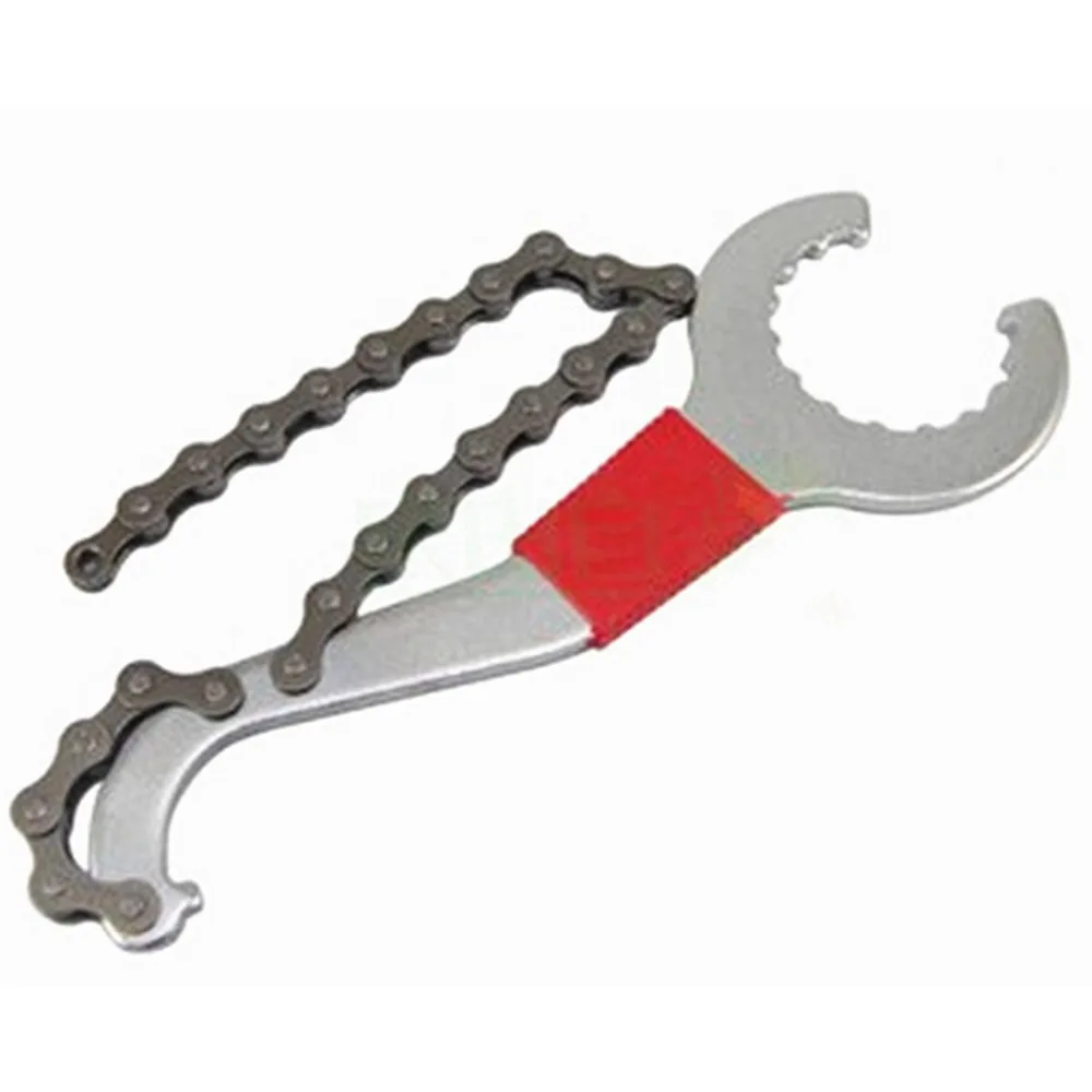 Велосипедная цепь кнут нижний кронштейн гаечный ключ удобный инструмент для