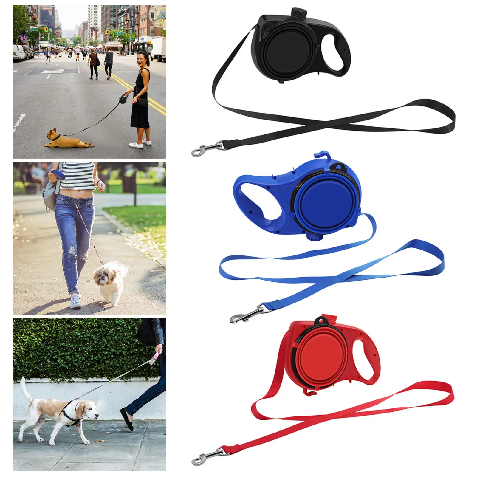 

Heavy Duty Retractable Dog Leash,Pet Long Walking Leashes Leads for Small Medium Large Dogs Doggie