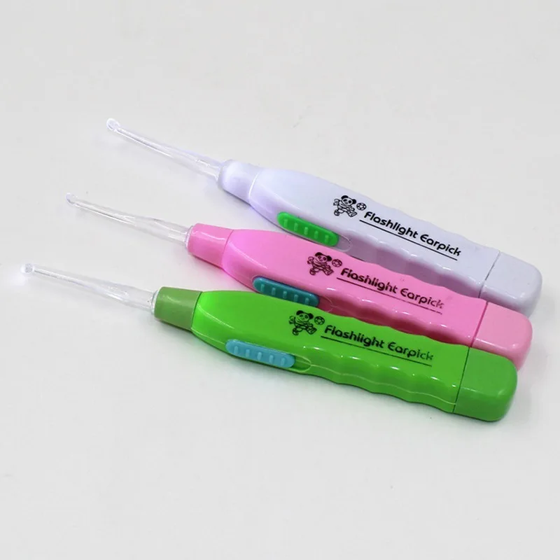 1 предмет светодиодный свет уха Палочки чистый средство длоя удаления воска