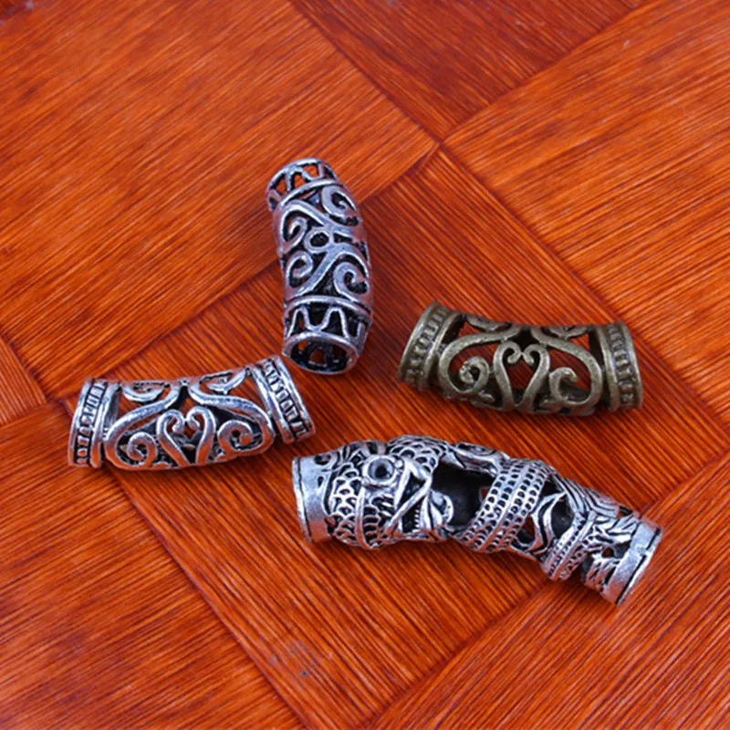 5 шт./компл. оплетка из африканских волос медная трубка металлическое кольцо