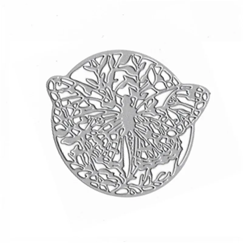 Grite 2019 новая оправа-бабочка металлические стальные трафареты для пресс-формы