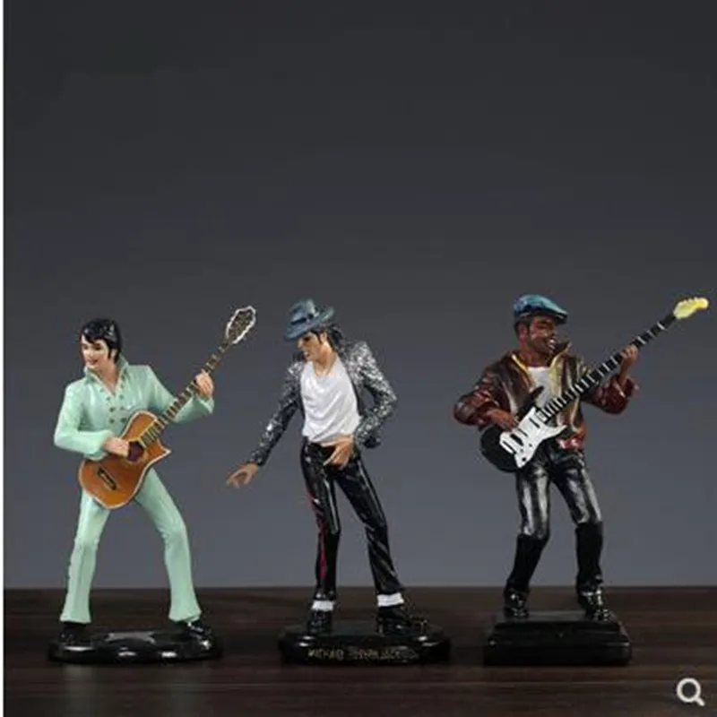 

European character sculpture, creative famous music figure statue, home restaurant office desktop decoration, Christmas gift