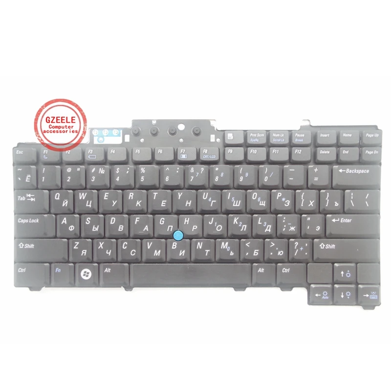 RU черный Новый клавиатура ноутбука для DELL D620 D630 D631 D820 M65 D830 PP18L без указания на