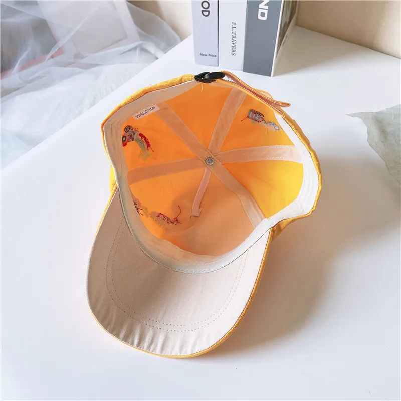 Кепка От Солнца летняя 2021 с мультяшной вышивкой автомобилем ковбойская