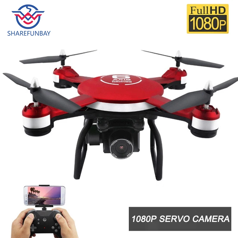 F6 Дрон 4K 1080P HD Wifi сервопривод для квадрокоптера камера Дистанционное управление