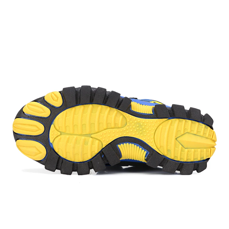 Пинсен 2019 зимние детские кроссовки для мальчиков Уличная обувь пеших прогулок