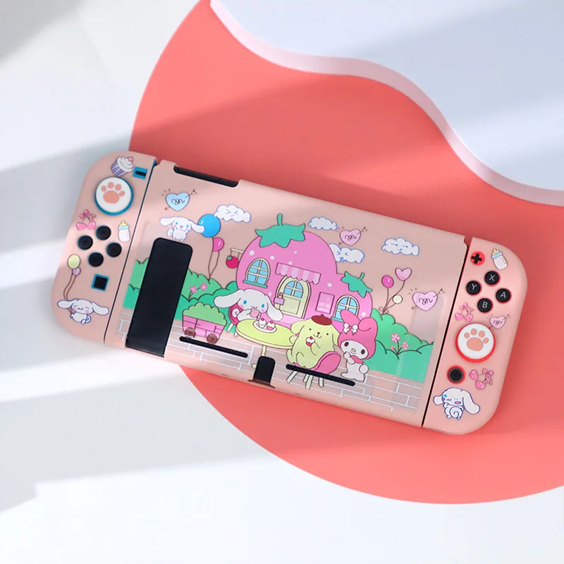 Удобный милый чехол Nitendo switch для Nintendo аксессуары мягкий из ТПУ NS Skin красочный