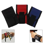 Магнитный наручный браслет, 3 цвета, сумка для инструментов, держатель винтов для электрика, для домашнего ремонта