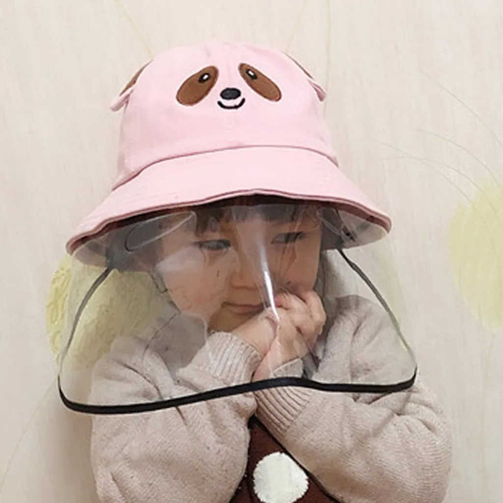 

Baby Hat Korean Children's Hat Anti-spitting Protective Hat Dustproof Cover Kids Boys Girls Fisherman Cap Hat Children's Cap