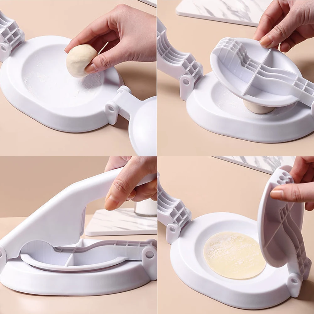 

Kitchen Manual Skin Press Mold Dumpling Making Tool Chinese Style Dumpling Skin Artifact Press Machine Kitchen Tool Accessories