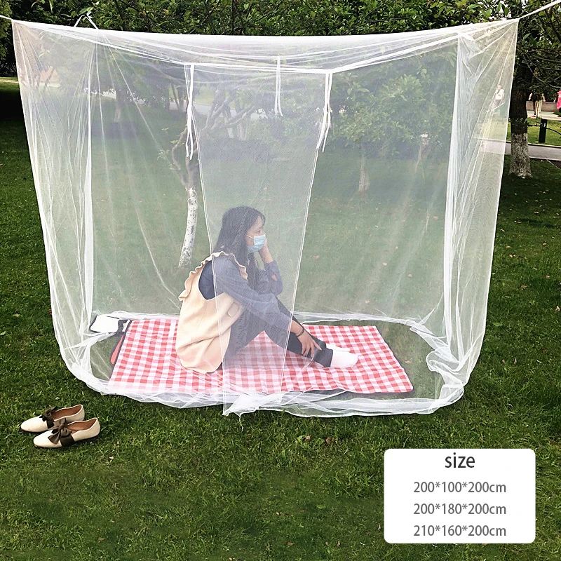 

Outdoor Camping Mosquito Net Tent Large Travel Camping Repellent Tent Hanging Bed Portable Foldable Mosquito Summer Bug Net