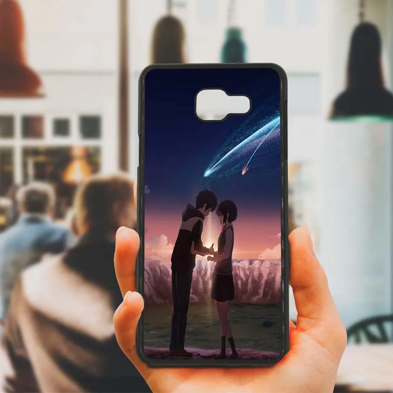 Fashion Your Name Anime Cell Phone Case Hard PC Plastic Cover for Samsung Galaxy S8 S9 Plus S3 S4 S5 Mini S7 S6 Edge Shell | Мобильные