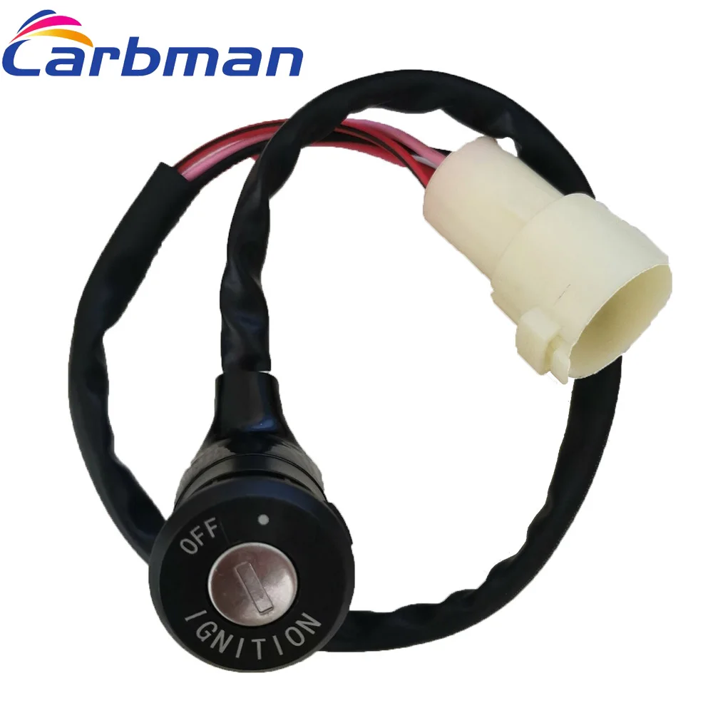 

Carbman Lock gnition Key Switch for Honda 1995-2003 TRX400 FW Foreman 35100-HM7-003
