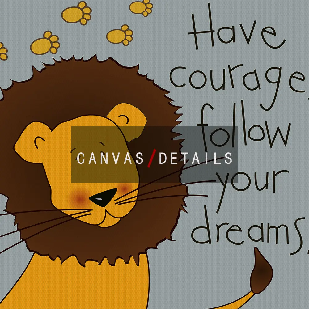 

Modern Canvas Art Print Poster Cartoon Animal Painting for Kids Baby Room Wall Pictures Oil Paint Nordic Canvas Art Decor