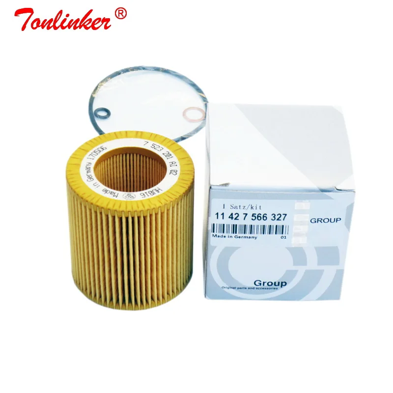 Масляный фильтр 11427566327 для Bmw 1 2 3 4 5 6 7 серии/X1 E84/X3 E83 F25/X4 F26/X5 E70 F15 F85 X6 E71 E72 F16 f86/Z4 E85 E86