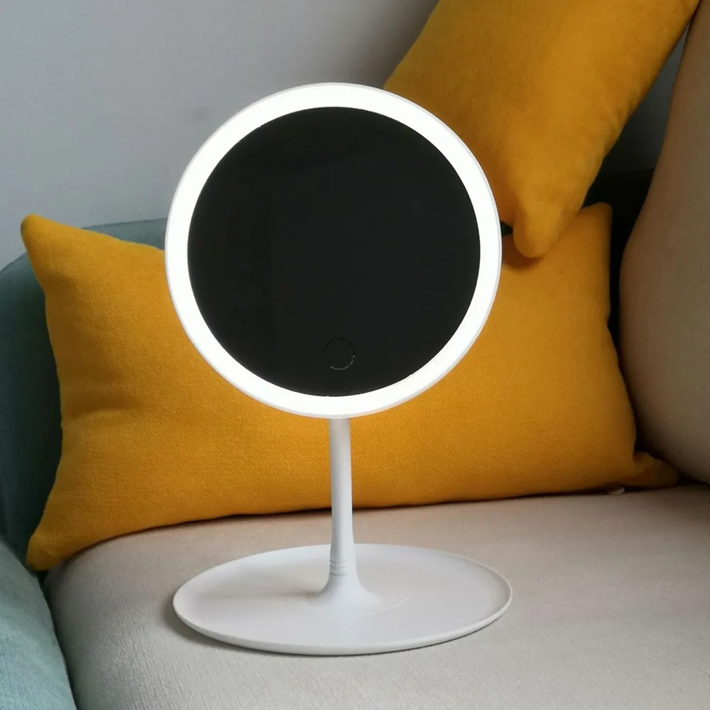 Зеркало для макияжа со светодиодной подсветкой 3 цвета|Зеркала макияжа| |