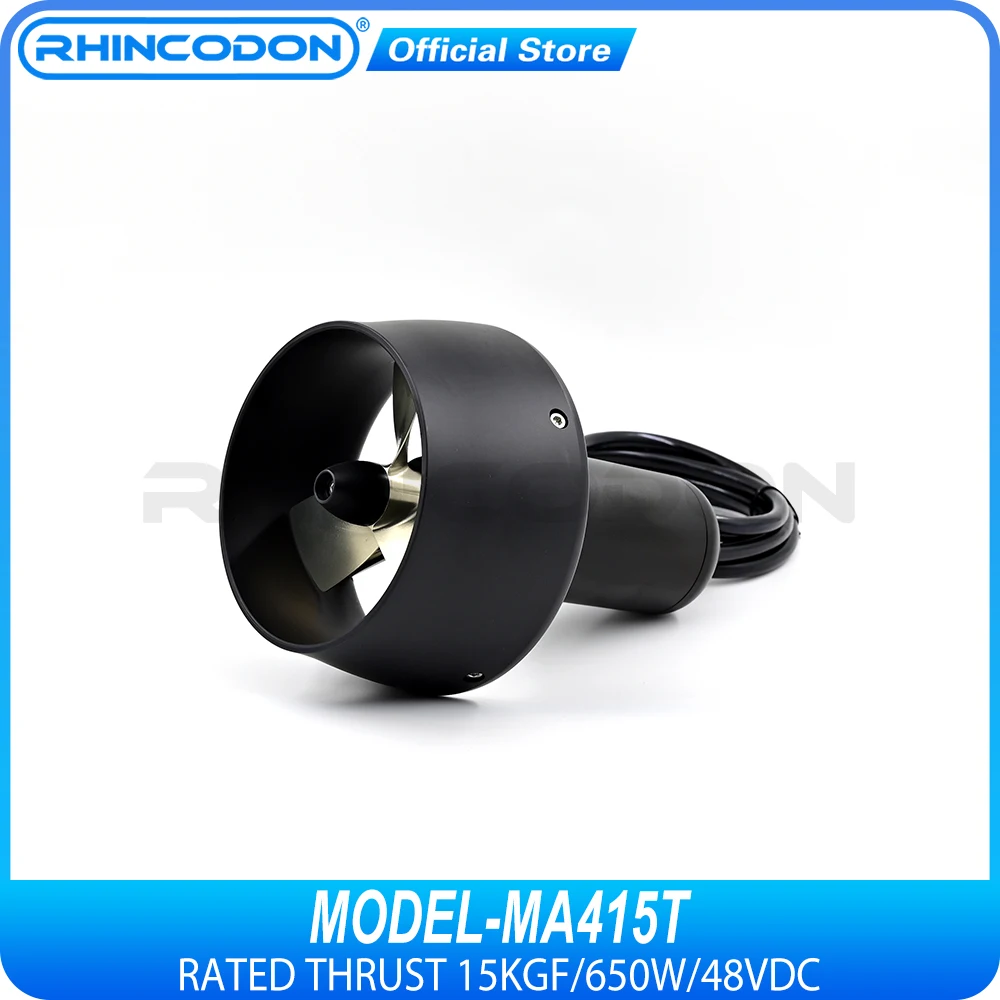 Глубоководный подводный Thruster RHINCODON MA415T 48 В постоянного тока 15 кгс 350 м