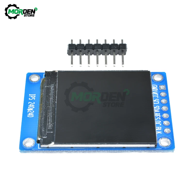 Новый последовательный ЖК-дисплей 1 3 дюйма SPI с модулем IPS TFT 240X240 точечная матрица