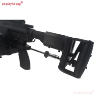 pb playful bag outdoor sports tactical equipment dk ar gel ball heavy machine guns 416 diy m4 rear support toy accessories kg11