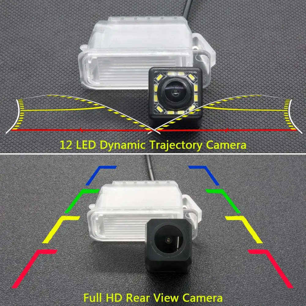 175 градусов 1080P Fisheye MCCD звезда парковки задний вид автомобиля Камера для Ford Transit