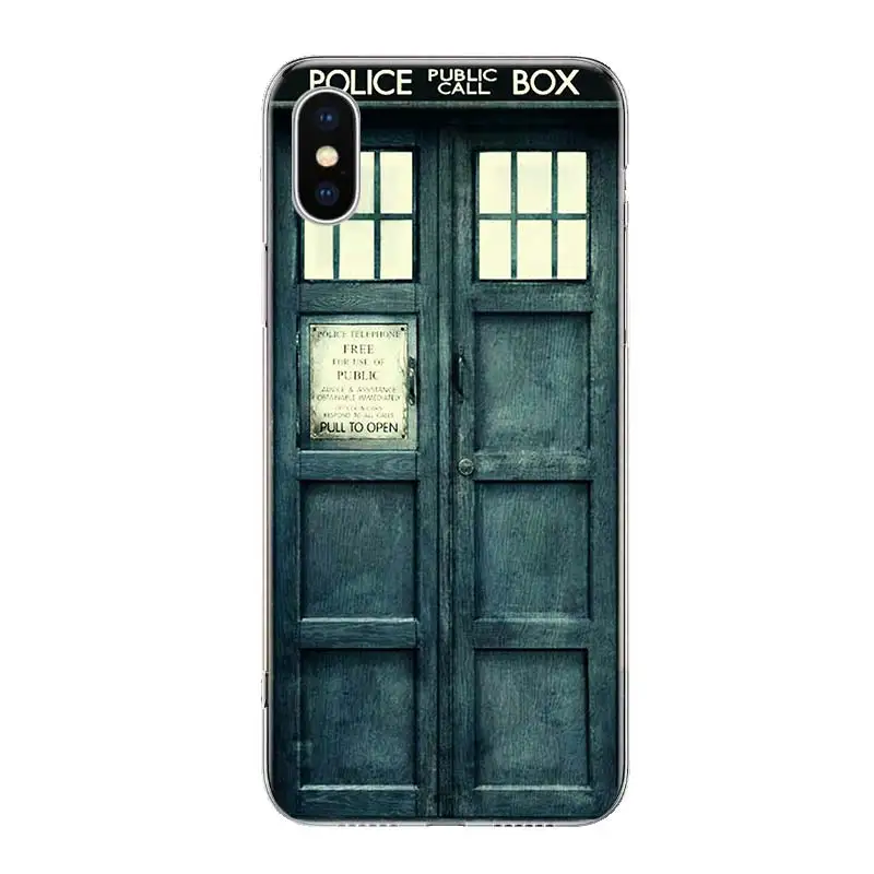 Чехол для телефона Tardis Box Doctor Who iPhone 13 11 Pro 12 Mini 7 8 6 6S Plus + XR X XS MAX SE 5 | Мобильные