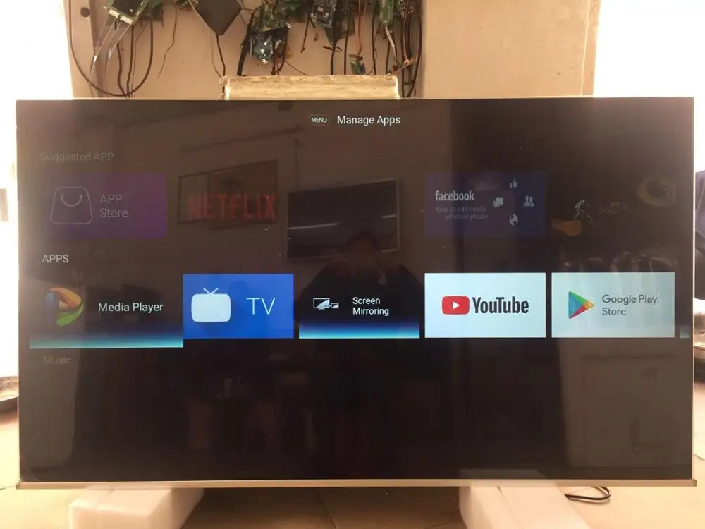 50 60 70 дюймовый Dolby ТВ DVB T2 S2 и Wi Fi bluetooth smart led Телевизор ТВ|Телевизоры| |
