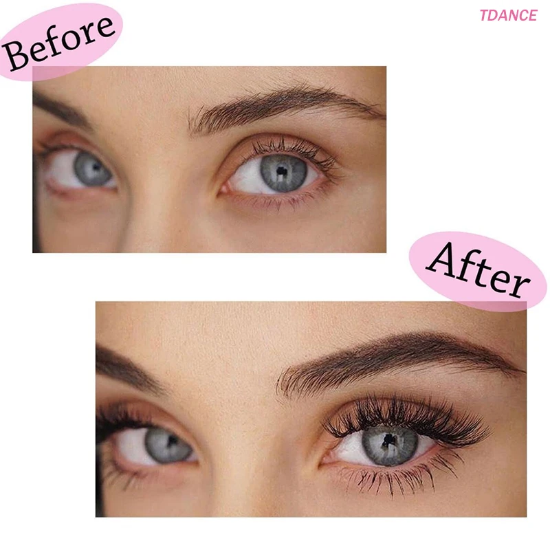 TDANCE короткий стержень готовые веерные ресницы 4D русский объем удлинители из