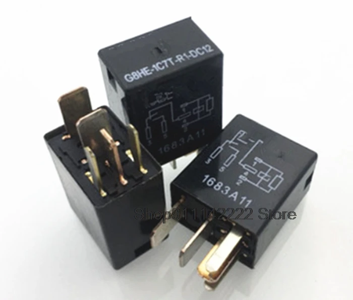 5 шт./лот G8HE-1C7T-R1-DC12 G8HE-1C7T-R1 G8HE-1C7T-R1-DC12V G8HE-1C7T-R1-12VDC 12 В 5 контактов