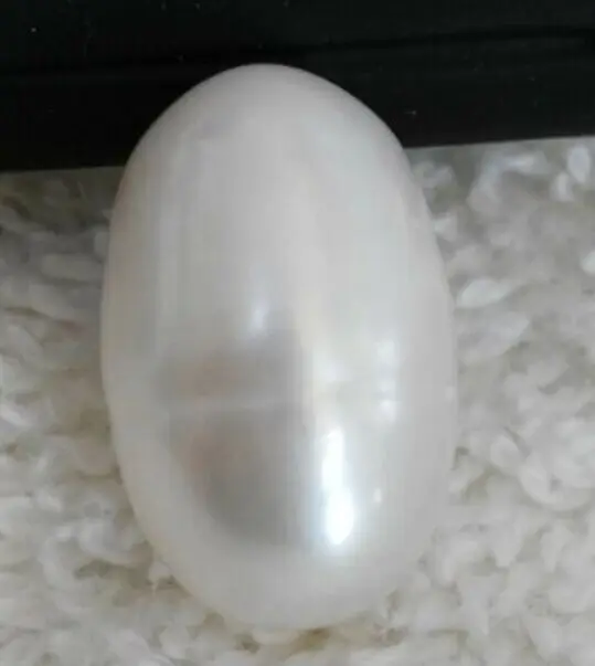+++ 11.4x18.1mm natural south seas white loose pearl undrilled | Украшения и аксессуары