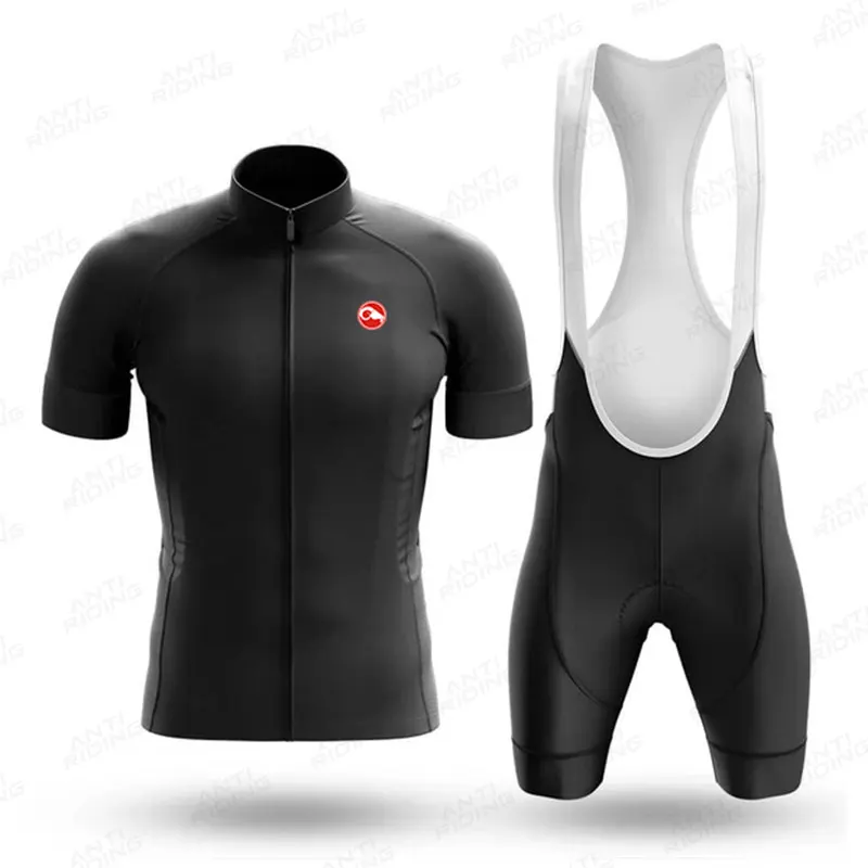 

2021 Cycling Jersey Set Men's MTB Bike Wear Breathable Mountain Bicycle Clothes Sportswear cycling clothing Kits Sleeve Uniform