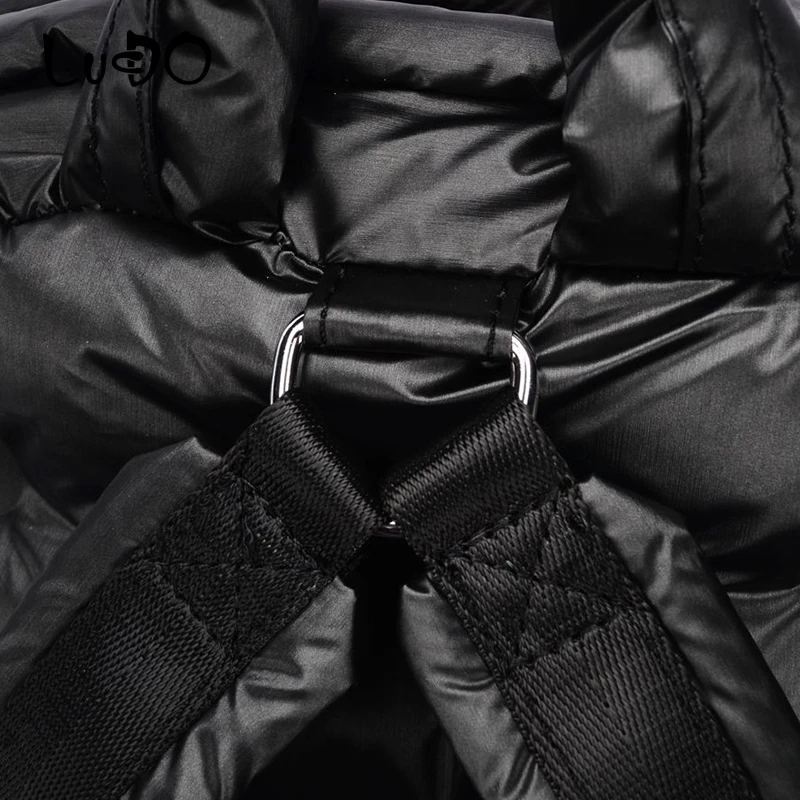 

2020 Winter Women jacket Space Pad Cotton Feather Down Bag Fashion space cotton air Backpack ladies Casual Large Capacity Sac