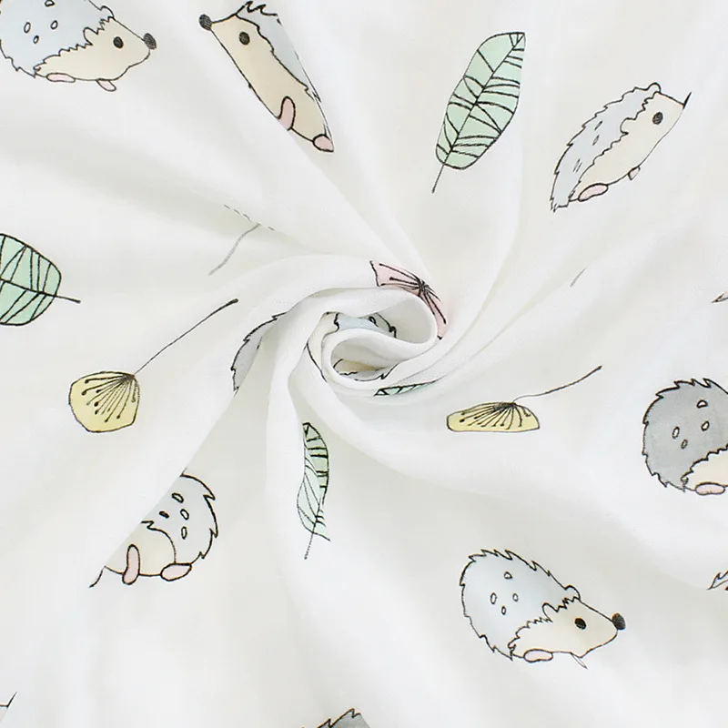 Мягкая Пеленка из бамбука и хлопка для младенцев 120x120 см|Одеяла пеленки| |