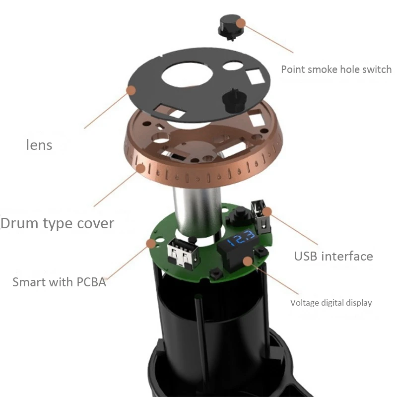 Зарядное устройство USB для автомобильного сиденья карманный ящик перчаток с