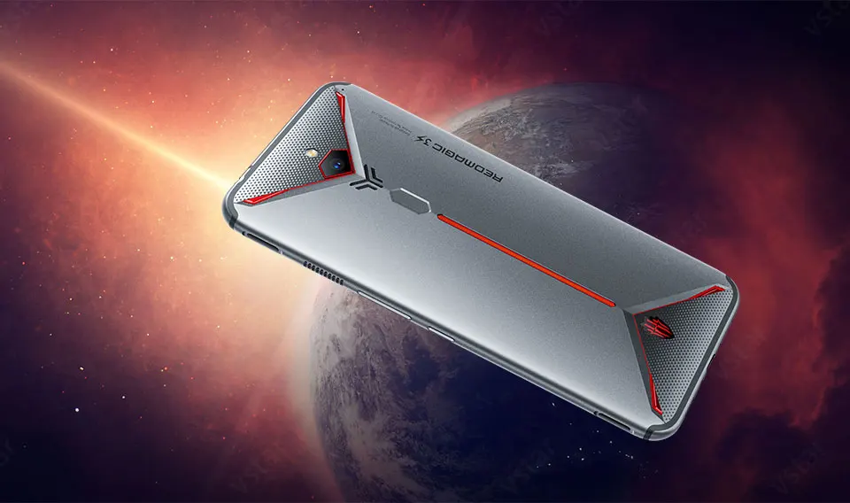 Смартфон Nubia Red Magic 3 S, 8 ГБ ОЗУ, 128 Гб ПЗУ, 6,65 дюймов, Snapdragon 855 Plus, 5000 Мп+ Мп, мА/ч, Fastcharge, игровой телефон