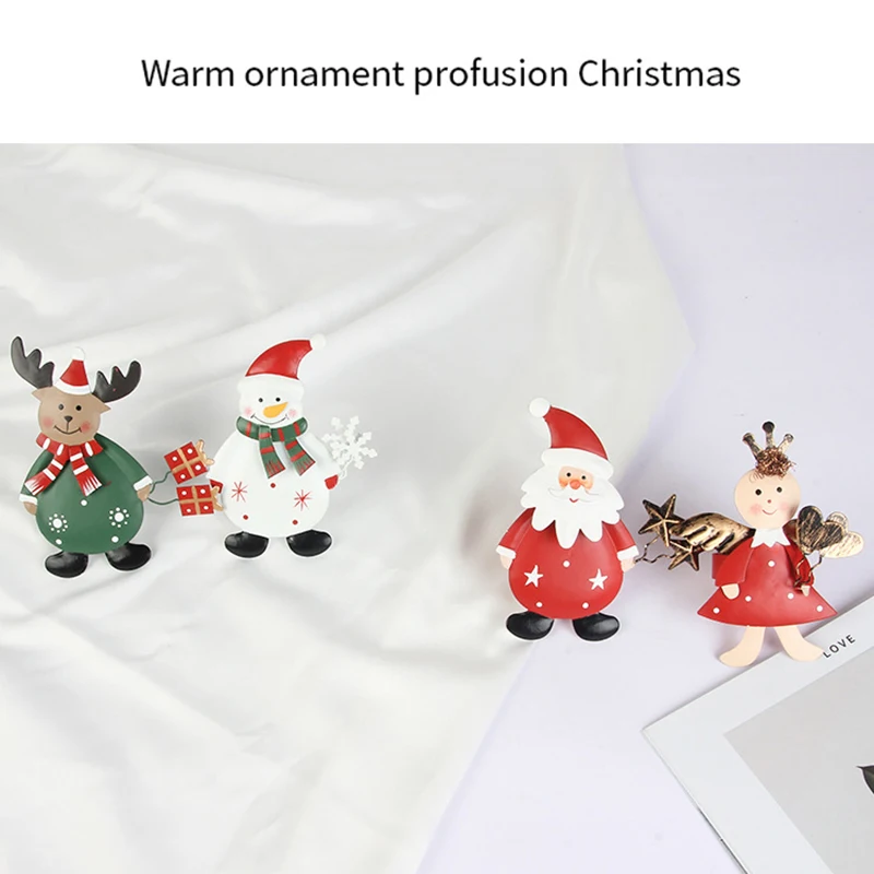 

4 Styles Christmas Bottle Cover Iron Bottle Topper Covers Xmas Decor