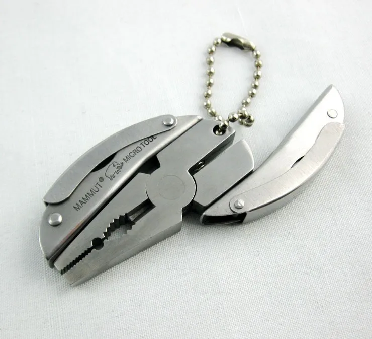 Плоскогубцы многофункциональный инструмент складной карманный открытый