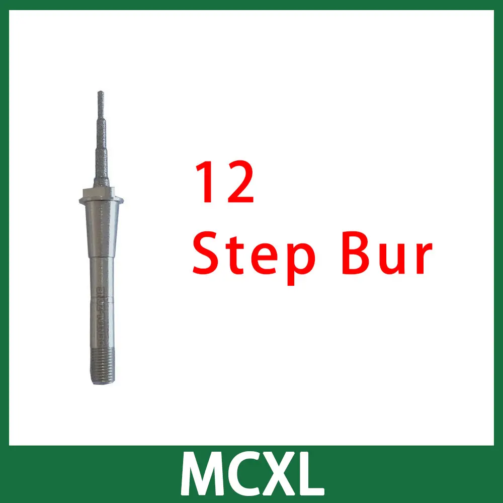 12 Step Bur Sirona/Cerec MCXL фрезеровочный Бур для стеклянной керамики s/дисиликат лития/гибридная керамика - Цвет: 12 Step Bur
