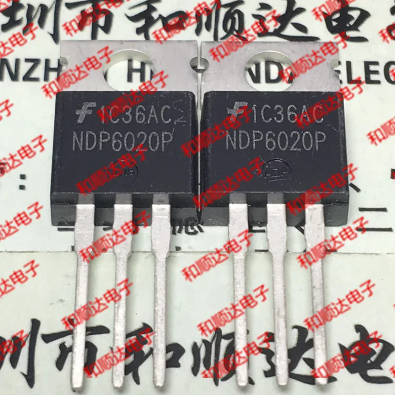 

10 шт./лот NDP6020P New Spot TO-220 P Crossing-24V -20A