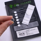 1 компл. Коврики для мыши, коньков, скользящие ножки, наклейки для мыши, ножки для мыши logitech G304 G305, мышь с белыми закругленными изогнутыми краями, мыши, ножки