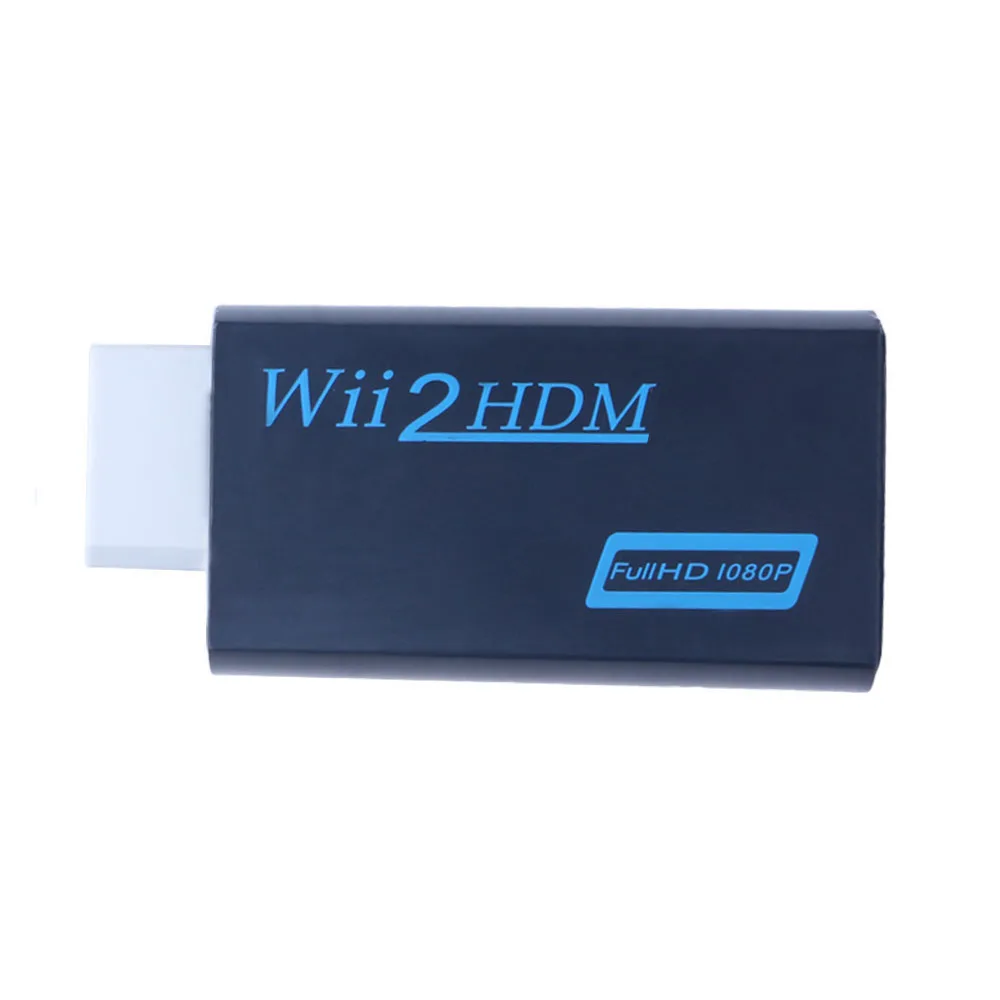 Полный HD 1080P Wii к HDMI совместимый адаптер 2HDMI конвертер 3 5 мм аудио для ПК HDTV монитор